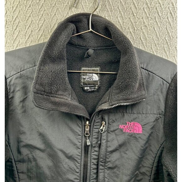 The North Face Polartec Fleece Jacket Women’s XS Pink Ribbon Breast Cancer MED - Picture 2 of 9